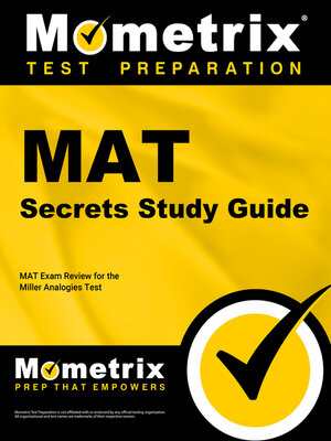 cover image of MAT Secrets Study Guide